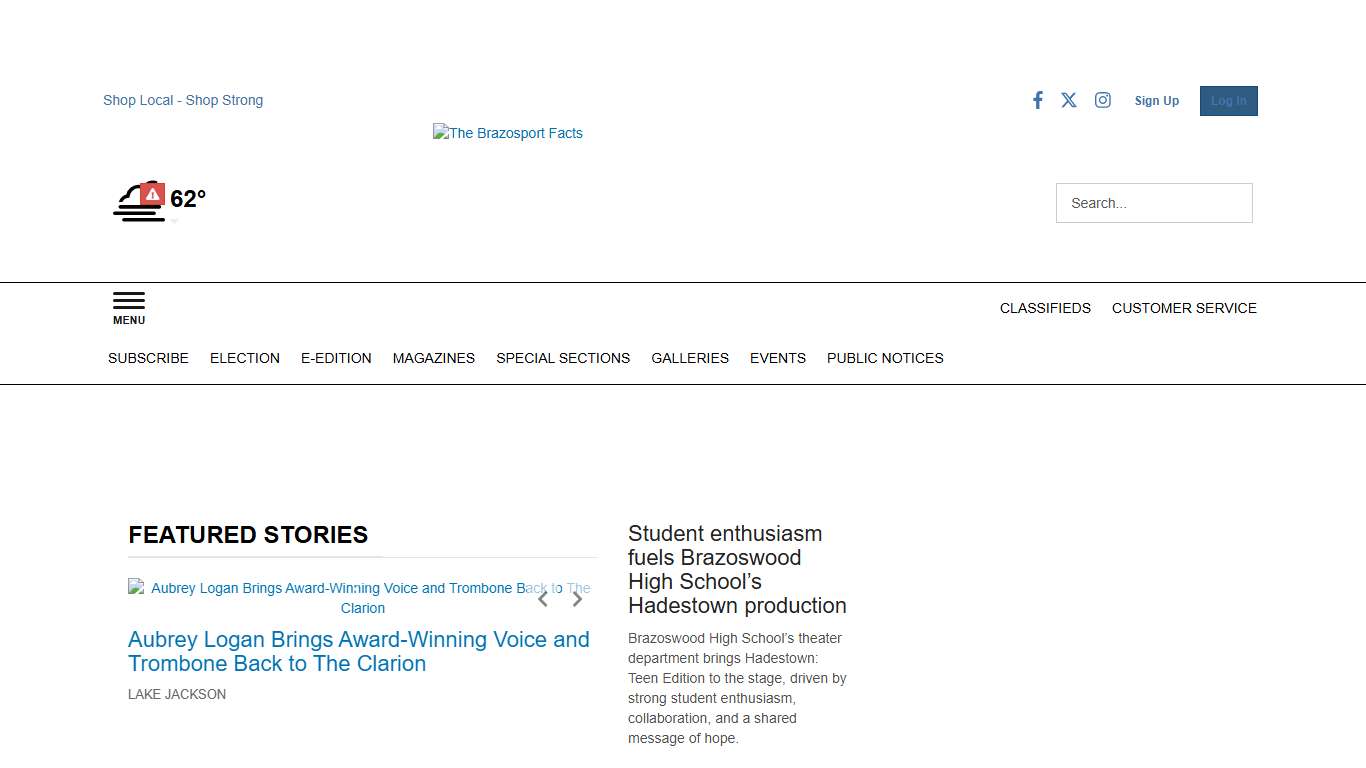 thefacts.com Covering Brazoria County: Where Texas Began